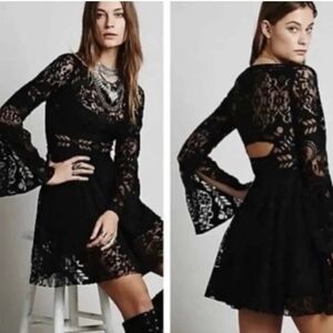 Free People Lovers Folk Song Dress Size XS